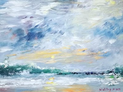 ゴールデンアワーの海景 作： 