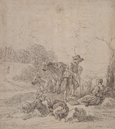 田園風景 作： Matthys van den Bergh