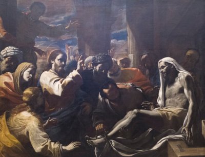 ラザロの復活 作： Mattia (1613 99) Preti