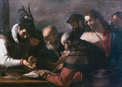 o dinheiro do tributo 作： Mattia (1613 99) Preti