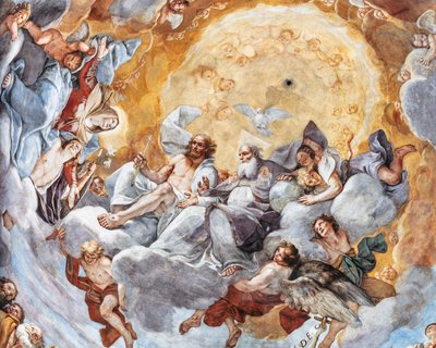 パラダイス、詳細 作： Mattia (1613 99) Preti
