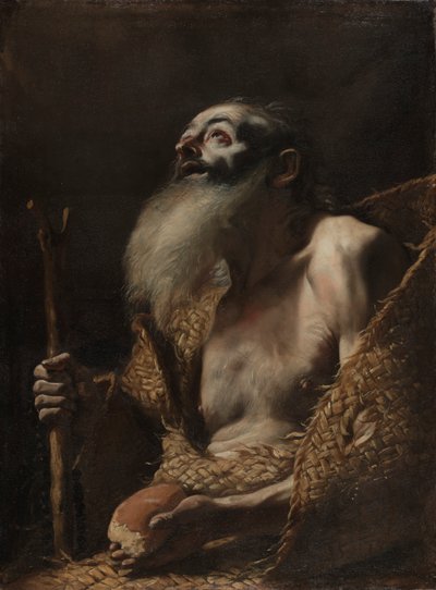 セントポールザハーミット、c。 1662-1664。 作： Mattia Preti
