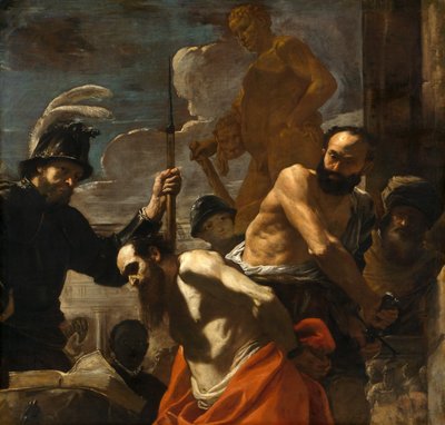 聖パウロの殉教、1656-59年 作： Mattia Preti