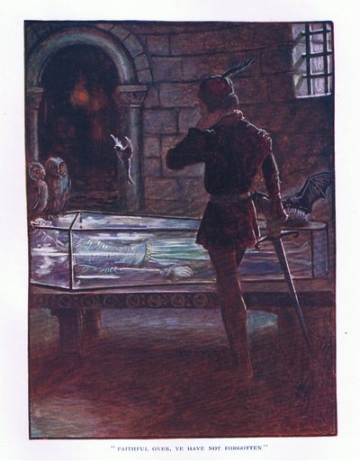 忠実なもの、あなたがたは忘れていない、イラスト、レディ・アン・フェアリー・テイルズ、1914 作： Maud Tindal Atkinson
