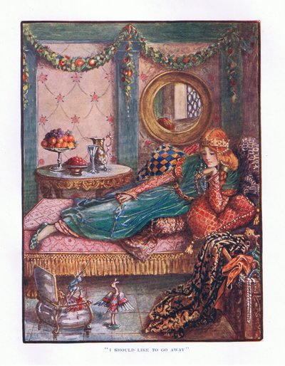 レディアンフェアリーテイルズのイラスト、1914年 作： Maud Tindal Atkinson