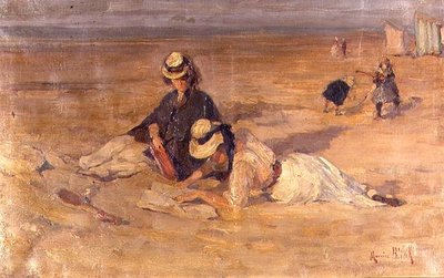 オンザビーチ 作： Maurice Blieck