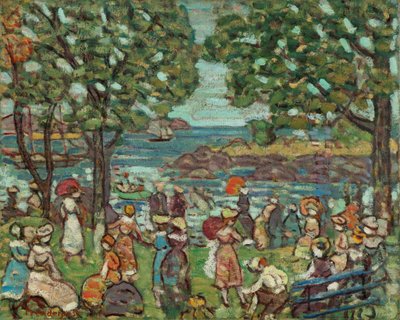 セイラムコーブ、c。 19151918. 作： Maurice Brazil Prendergast