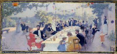 結婚式の饗宴 作： Maurice Chabas