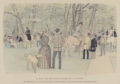 Paris Brillant」のイラスト（カラーリトグラフ 作： Maurice Charles Mathieu Bonvoisin