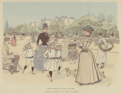 Paris Brillant」のイラスト（カラーリトグラフ 作： Maurice Charles Mathieu Bonvoisin