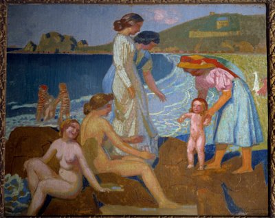 ペロス・ギレックのベイグヌース 20世紀 油彩・キャンバス 作： Maurice Denis