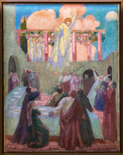 使徒たちに現れるキリスト 作： Maurice Denis
