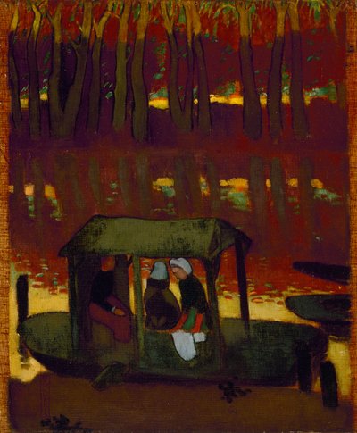 イブニングメモリI、1890 作： Maurice Denis