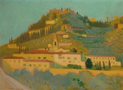 フィエーゾレ、1931年。 作： Maurice Denis