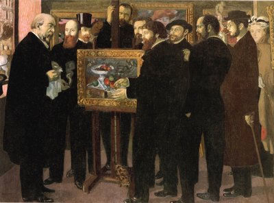 セザンヌへのオマージュ、1900 作： Maurice Denis