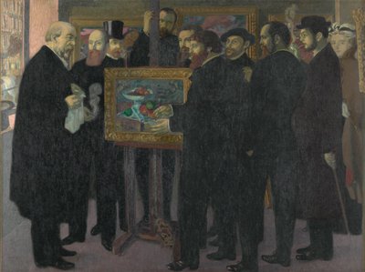 セザンヌへのオマージュ、1900年。 作： Maurice Denis