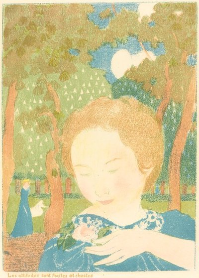 態度は簡単で貞淑です 作： Maurice Denis