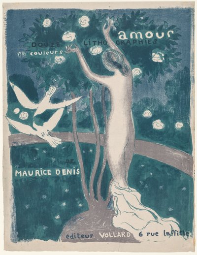 愛：カバー愛：カバー、1895年に発行された1911。 作： Maurice Denis