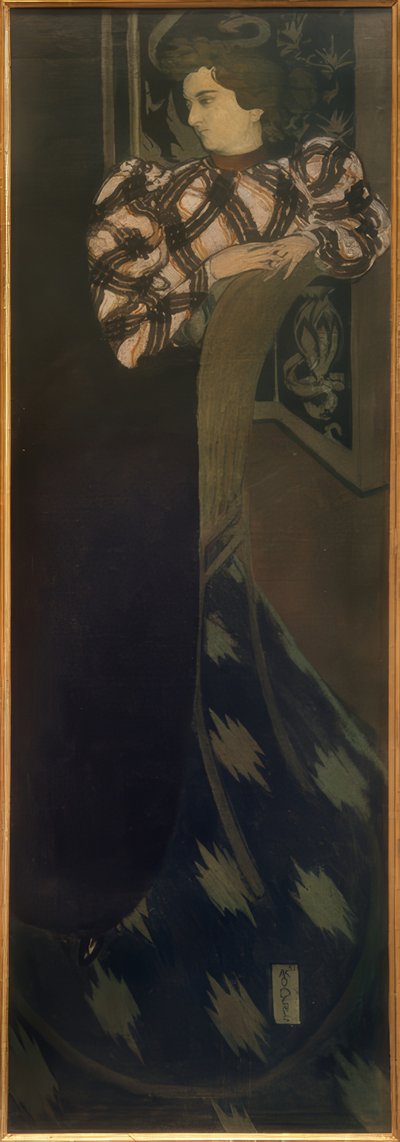 緑のマダムランソン 作： Maurice Denis