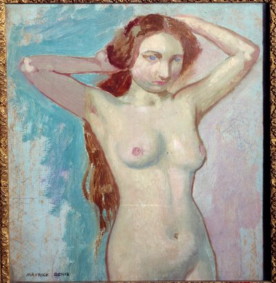 ヌードヘアードレッシング 作： Maurice Denis