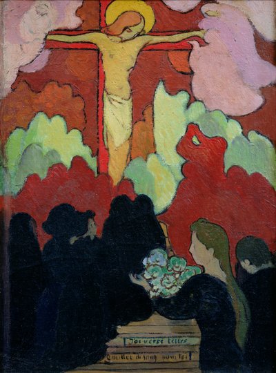 カルバリーでの提供、1890年頃（キャンバスに油彩） 作： Maurice Denis