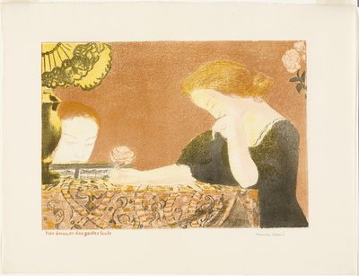 私たちの魂は、Languorous Gestures で、Love からプレート 9 作： Maurice Denis