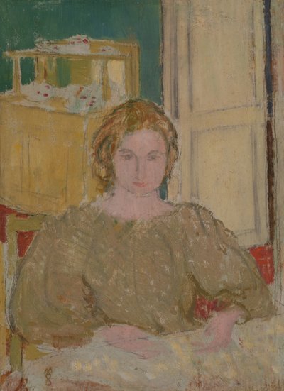 開いた手でマーサの肖像、1894-95年頃 作： Maurice Denis