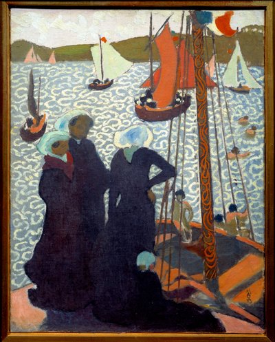 ブルターニュのRegates a Perros 作： Maurice Denis