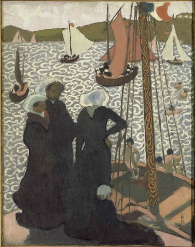 ペロス-ギレックのレガタス1892年、ペロス-ギレックのレガタス。 作： Maurice Denis
