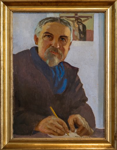 セルフポートレイト 作： Maurice Denis