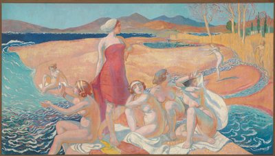 オデュッセウスの目覚め 作： Maurice Denis