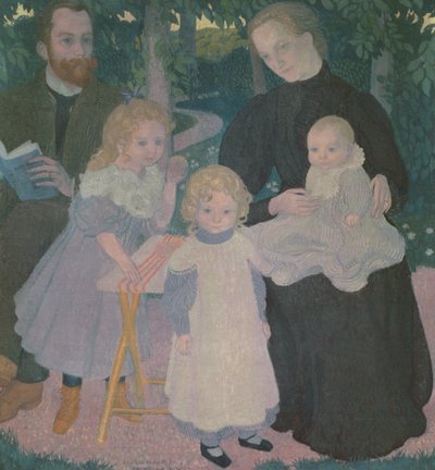 メレリオ家、1897 作： Maurice Denis
