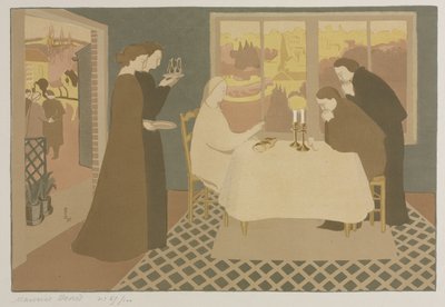 エマオの巡礼者たち 作： Maurice Denis
