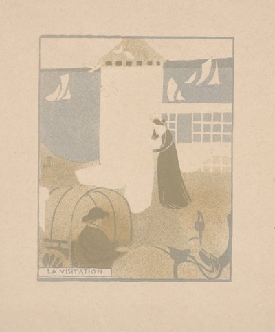 訪問の様子 作： Maurice Denis