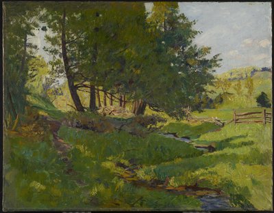 ボープレ近郊の夏、1900年頃（キャンバスに油彩） 作： Maurice Galbraith Cullen
