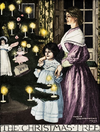 クリスマスツリー、1903 1903 作： Maurice Greiffenhagen