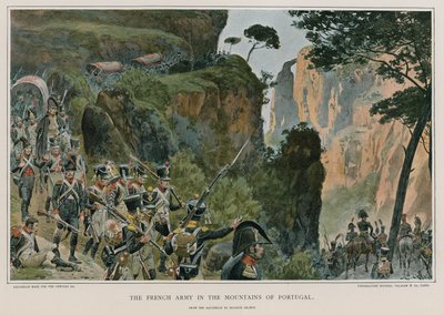 ポルトガルの山の中のフランス軍 作： Maurice Henri Orange
