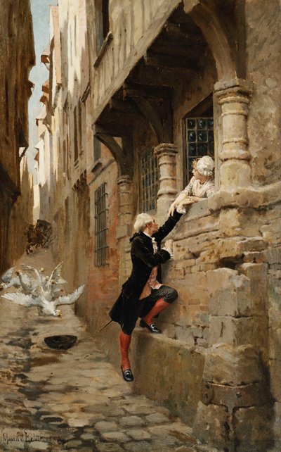 間一髪 作： Maurice Leloir