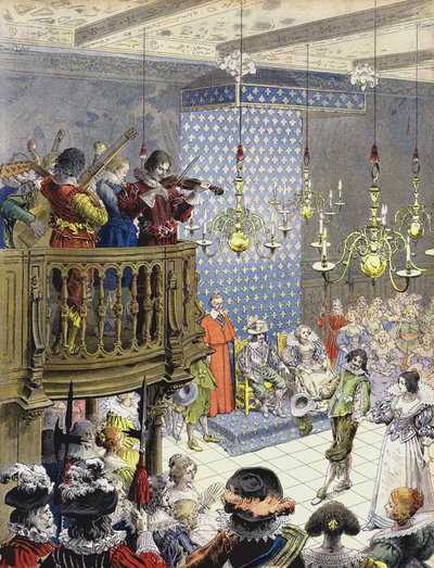 裁判所のボール 作： Maurice Leloir