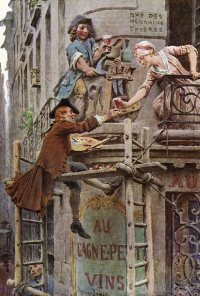 画家DEnseignes 作： Maurice Leloir
