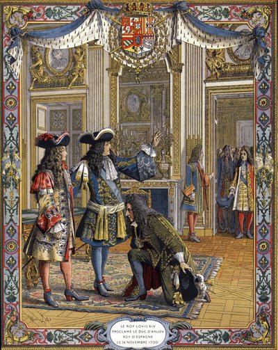 ルイ14世（太陽王またはルイ大帝 作： Maurice Leloir
