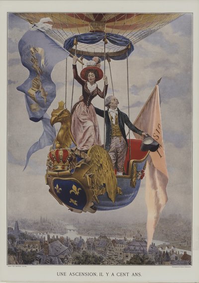 百年前の昇天 作： Maurice Leloir