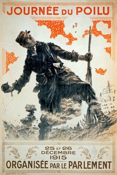 毛深い日、1915 作： Maurice Louis Henri Neumont