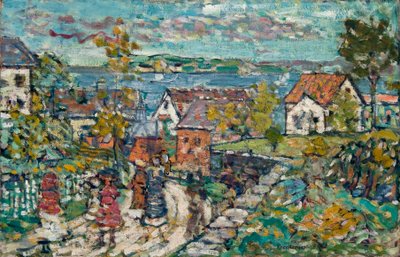 風景（道と街） 作： Maurice Prendergast