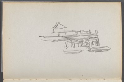 スケッチブック『デルス』127号、060ページ：ドック 作： Maurice Prendergast
