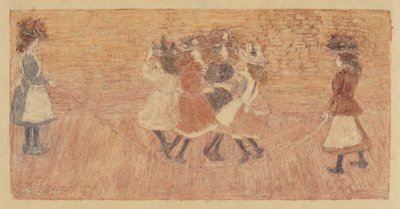 縄跳び 作： Maurice Brazil Prendergast