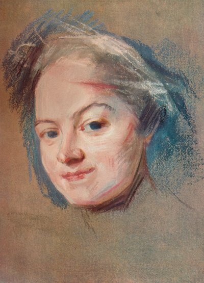 マダムファバール、c1745 作： Maurice Quentin de La Tour