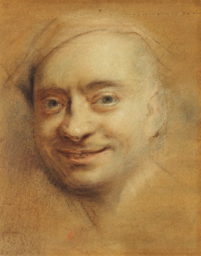 自画像、1737 作： Maurice Quentin de La Tour