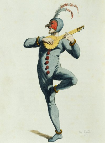 モーリス・サンド（1823-1889）による「1550年のコビエッロ」。 作： Maurice Sand