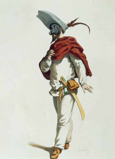 モーリス・サンド（1823-1889）による「1580年のフリテリーノ」。 作： Maurice Sand